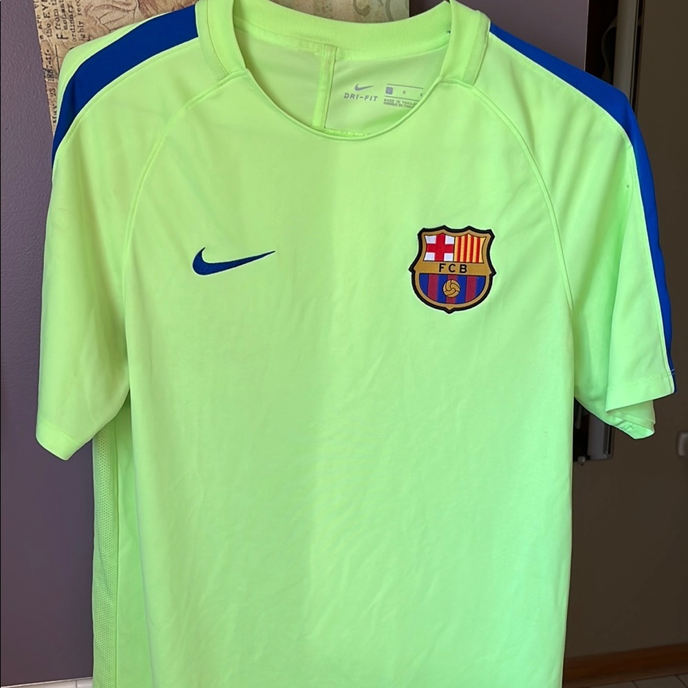 Nike Neon Green FCB Shirt